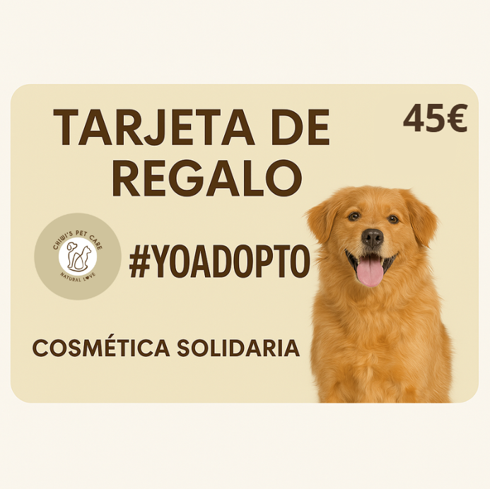 Tarjeta regalo digital para cosmética natural de mascotas – Chiwi’s Pet Care