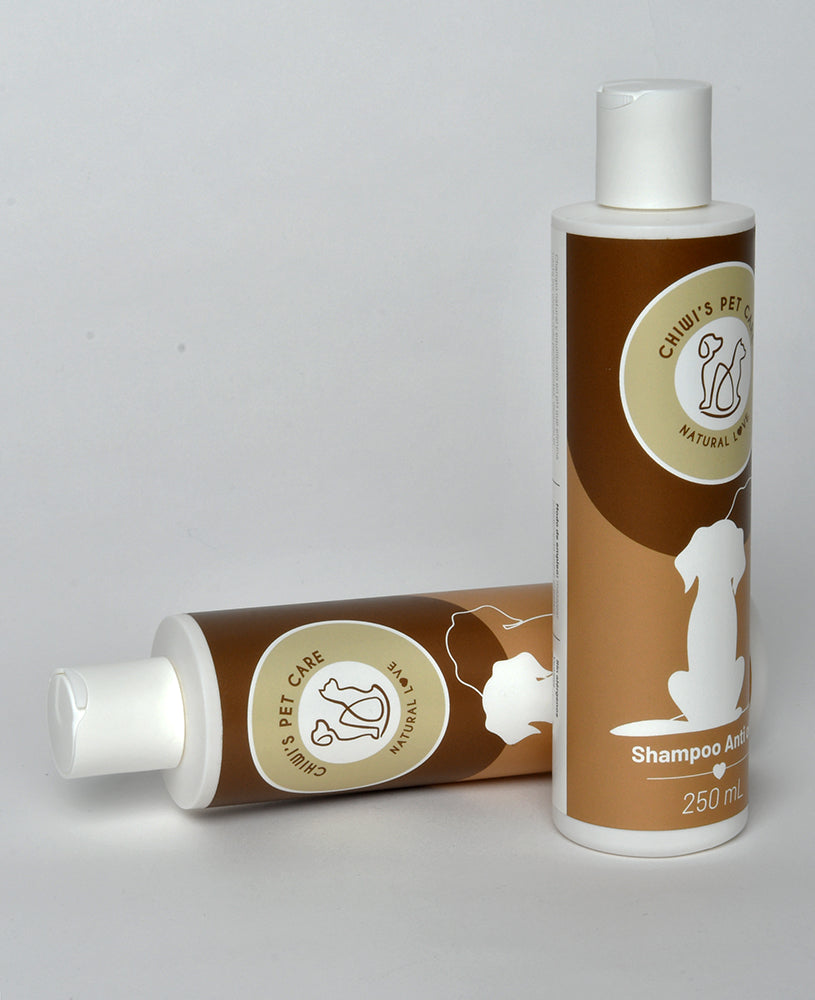 Champú natural antiolor para perros con piel sensible – sin químicos agresivos