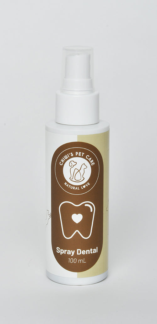 Pack completo de cosmética natural para mascotas: champú, acondicionador, bálsamo y spray dental