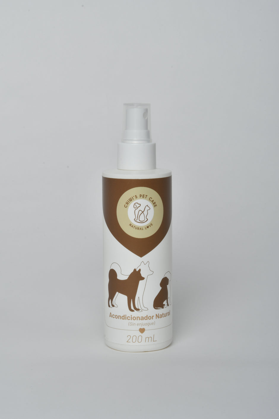 Acondicionador sin enjuague con ingredientes naturales – hidrata y suaviza el pelaje de tu perro