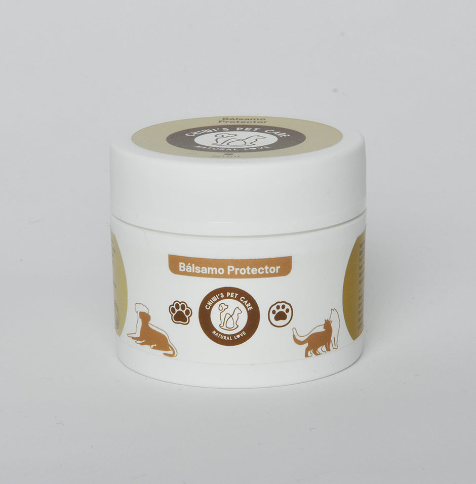 Bálsamo natural para patas, almohadillas y trufa – protección y reparación en perros y gatos