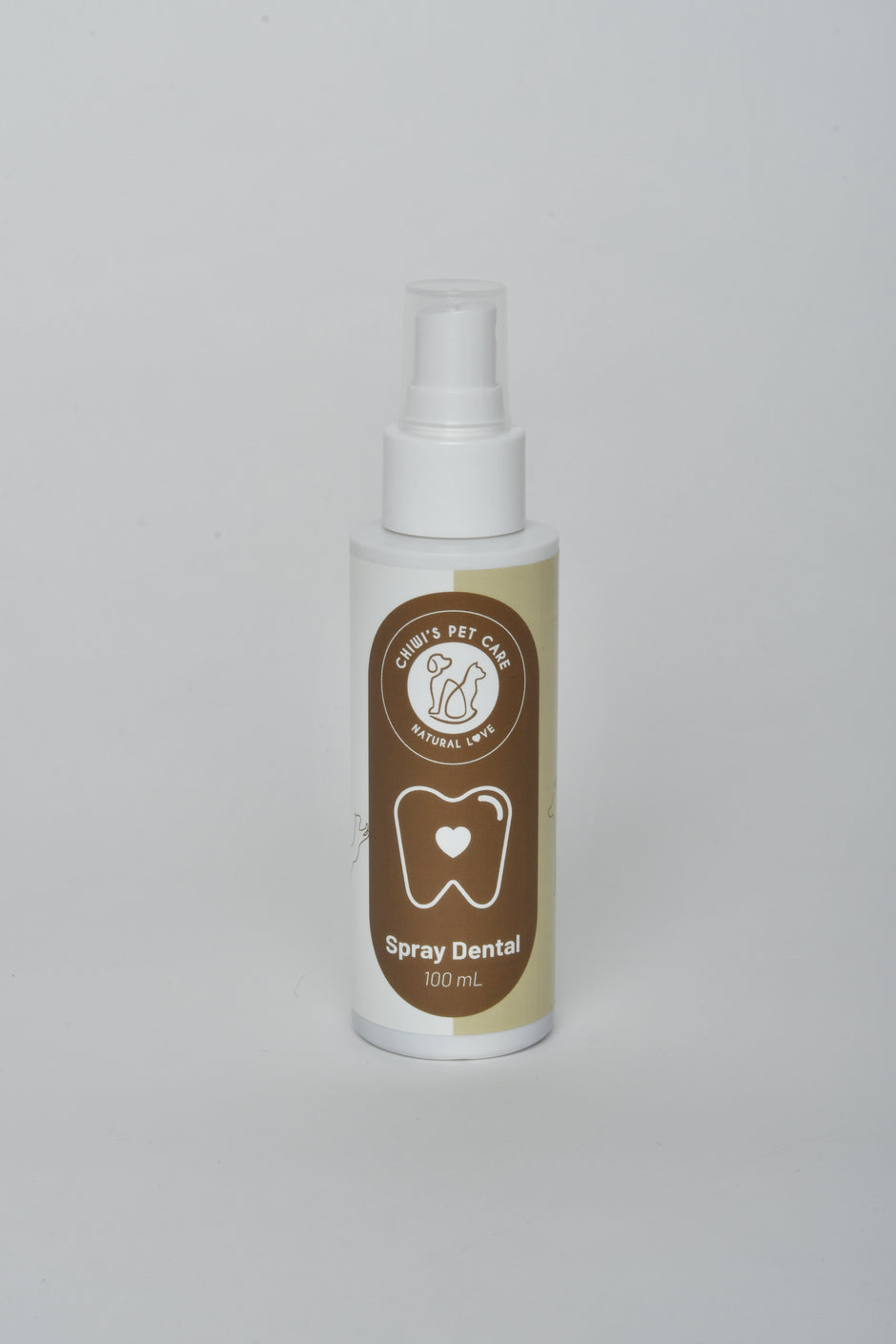 Spray dental natural para perros y gatos – elimina el mal aliento sin cepillado